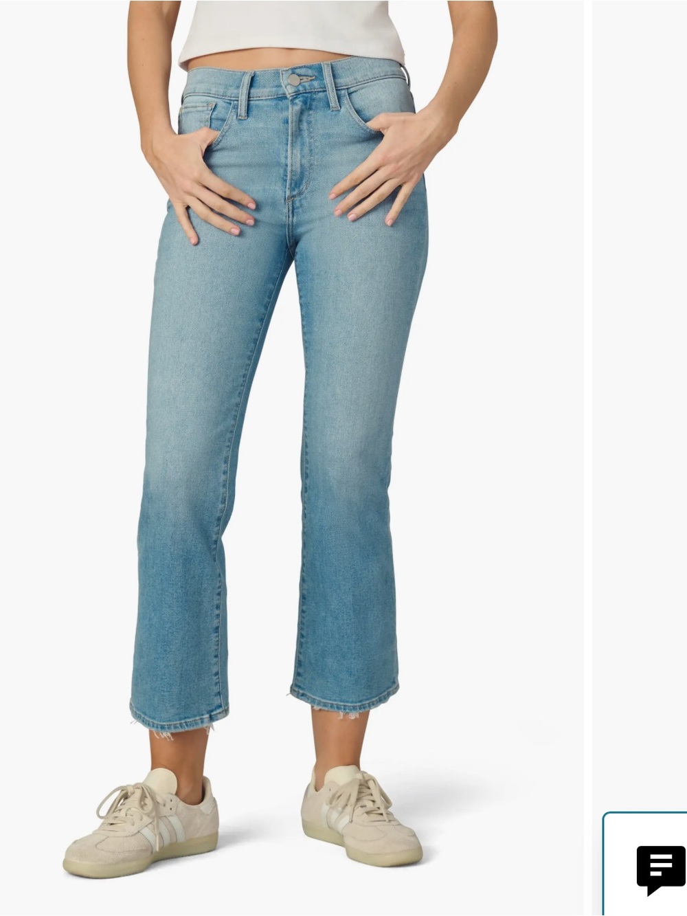 Joe's Jeans Light Blue Cropped Bootcut